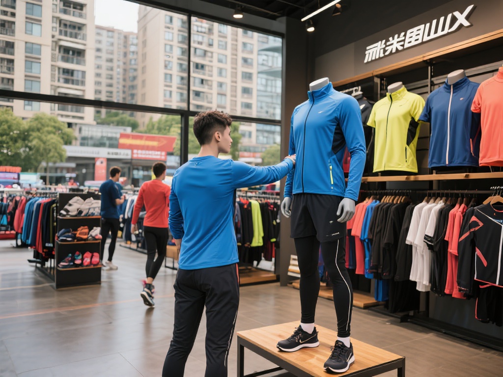 其次是合身度。过紧或过松的服装都会影响运动效果，建