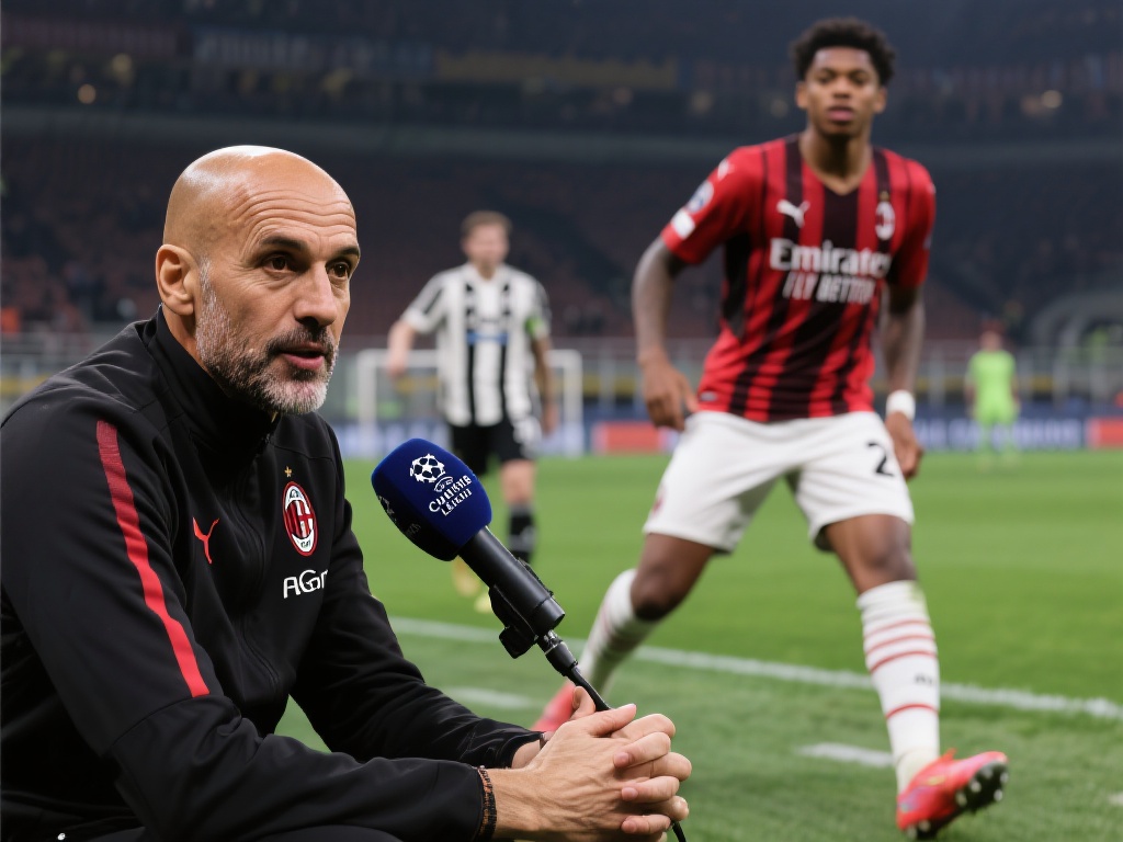 在专访中，米兰主教练明确表示，球队的首要任务是确保